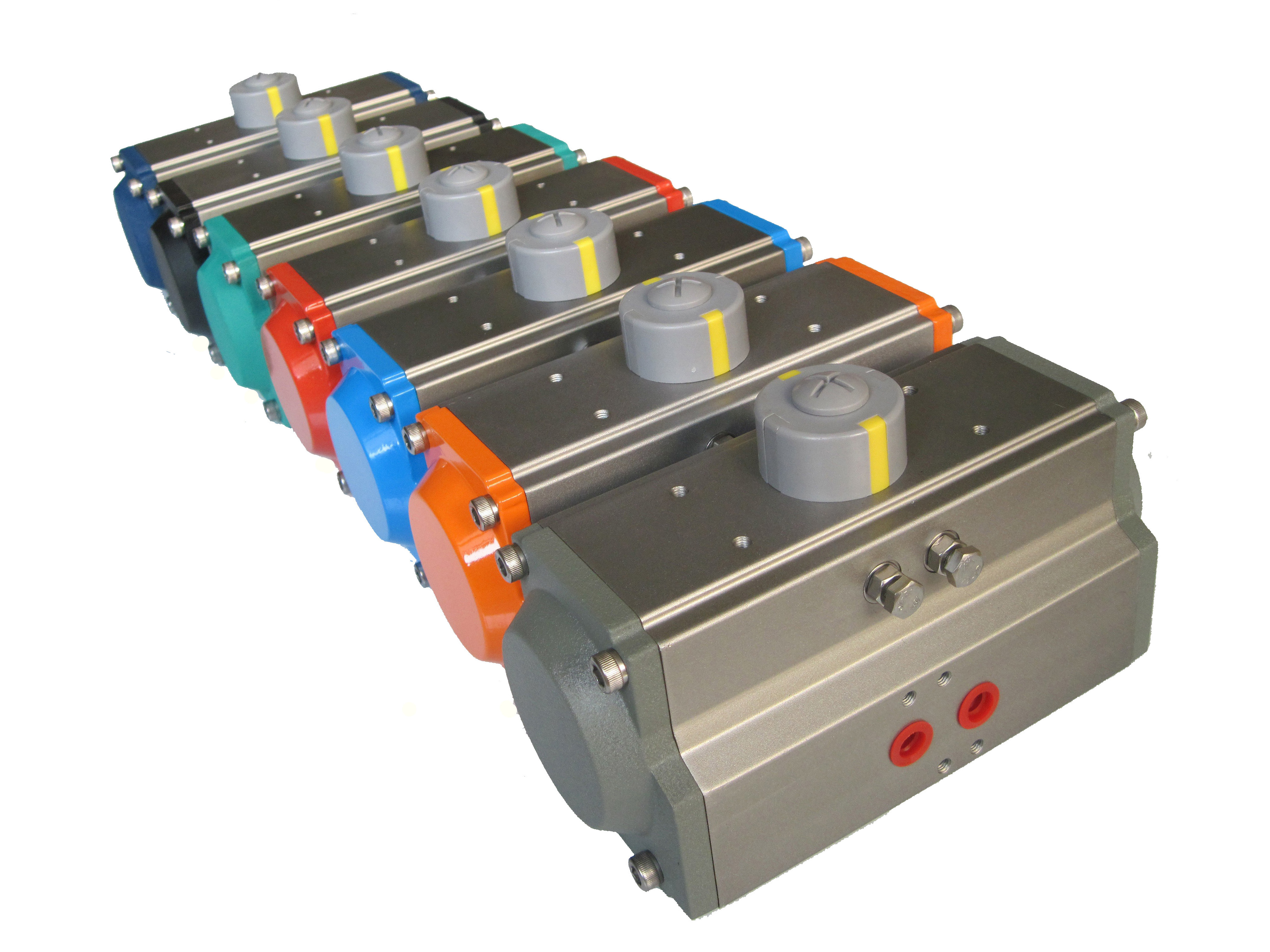 Pneumatic actuators